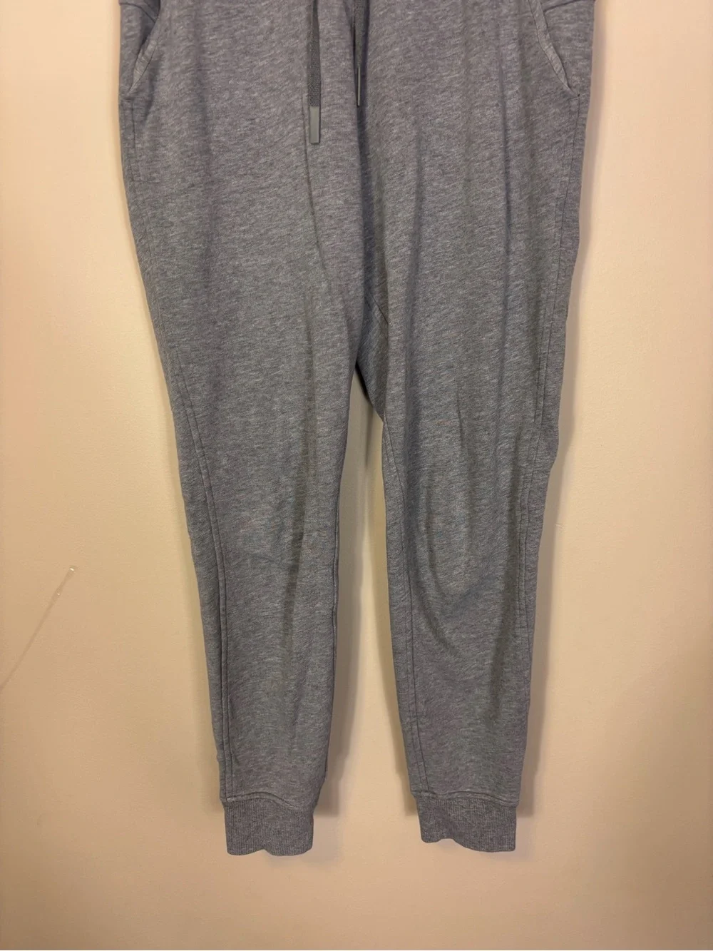lululemon athletica Light Gray Scuba Jogger Sweatpants 4